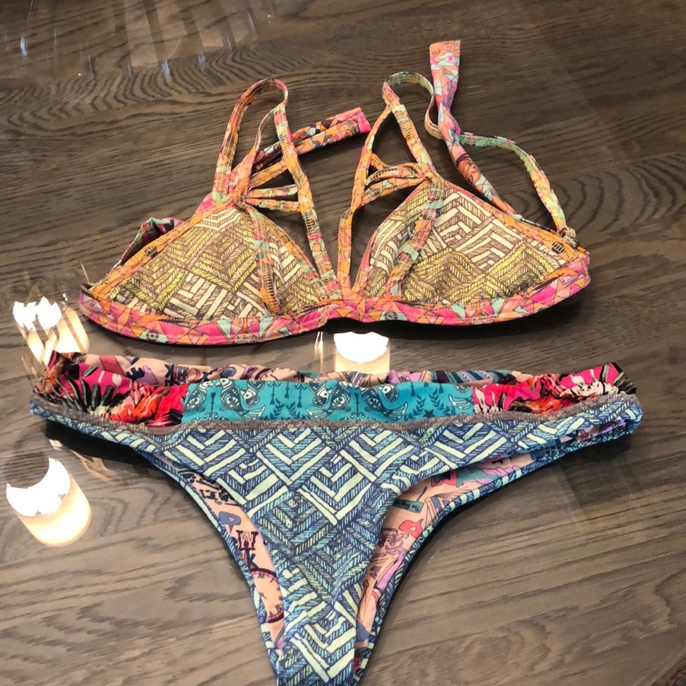 Maaji Mix Match Reversable Bikini Set